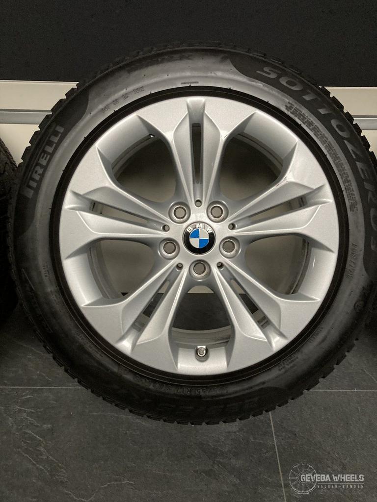 17” originele BMW X1 F48 X2 F39 velgen + winterbanden 5x112, Gebruikt, -, -, Banden en Velgen
