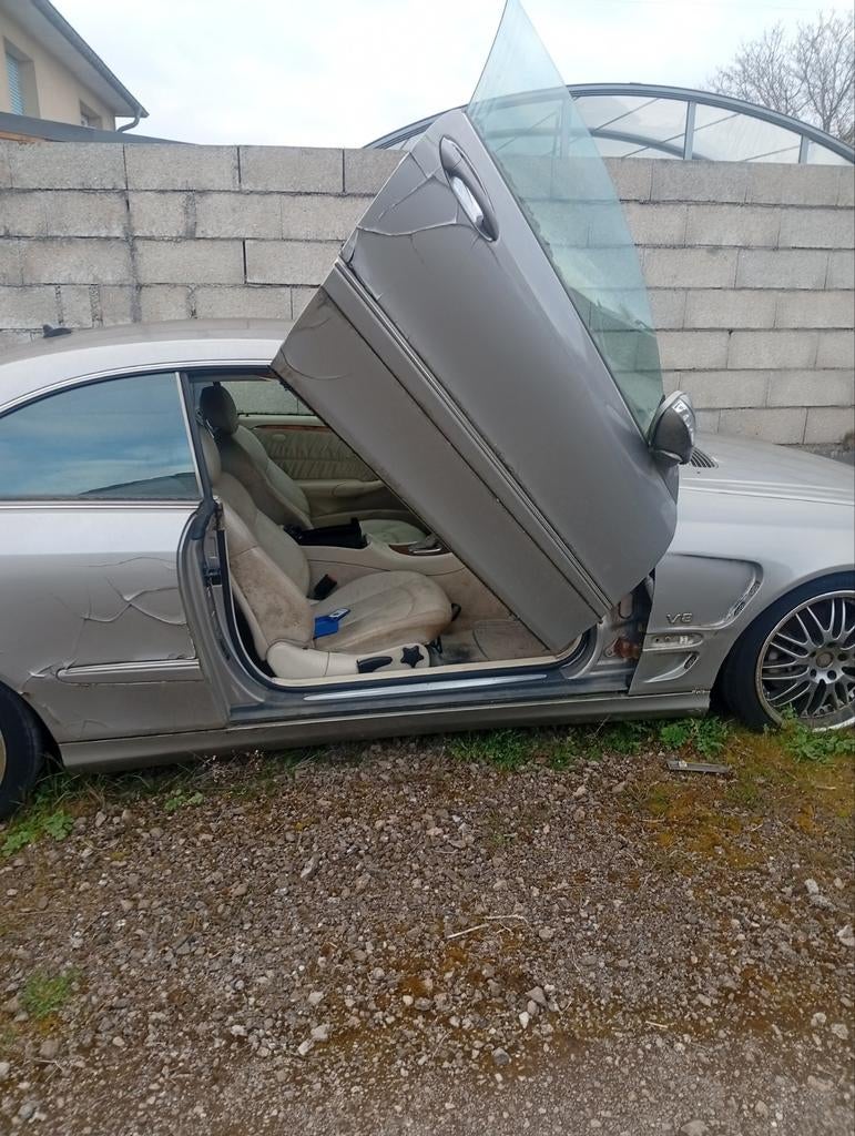Mercedes  CLK 500 ( moteur V8 5.0 litres 306 pour pièces, Enlèvement ou Envoi