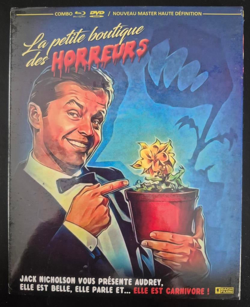 Blu-Ray + Dvd The Little Shop of Horrors (Nicholson.J, Ophalen of Verzenden