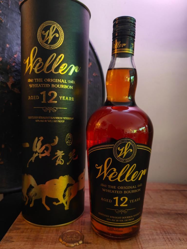 Weller 12 ans 2026 Année du Cheval Édition limitée à 45 %, Neuf, Autres régions, Enlèvement ou Envoi, Pleine