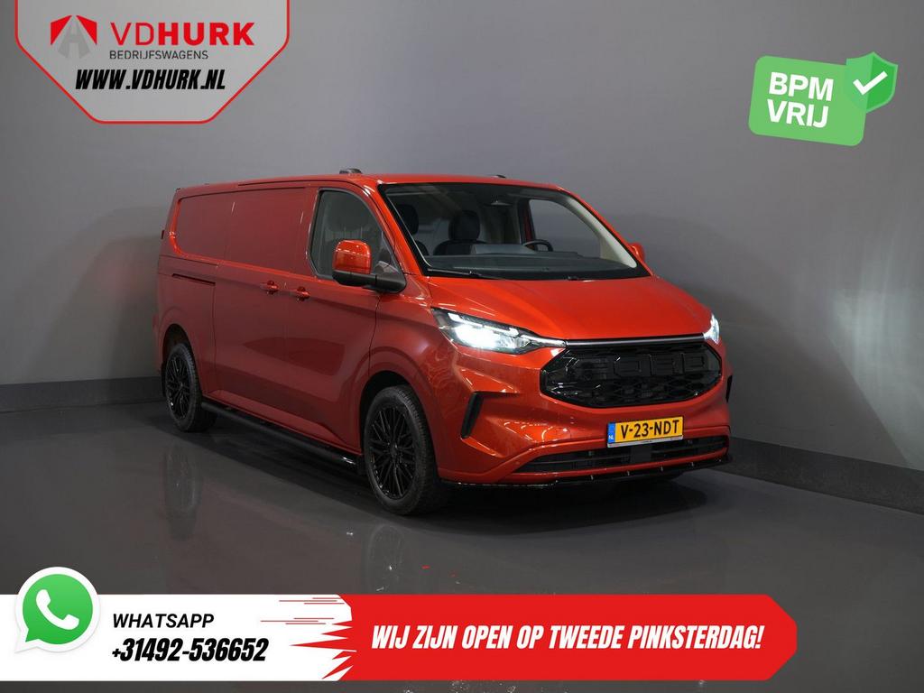 Ford Transit Custom 2.0 TDCI 150 pk L2 Limited Garantie tot, Autos, Rouge, Achat, Entreprise, Boîte manuelle