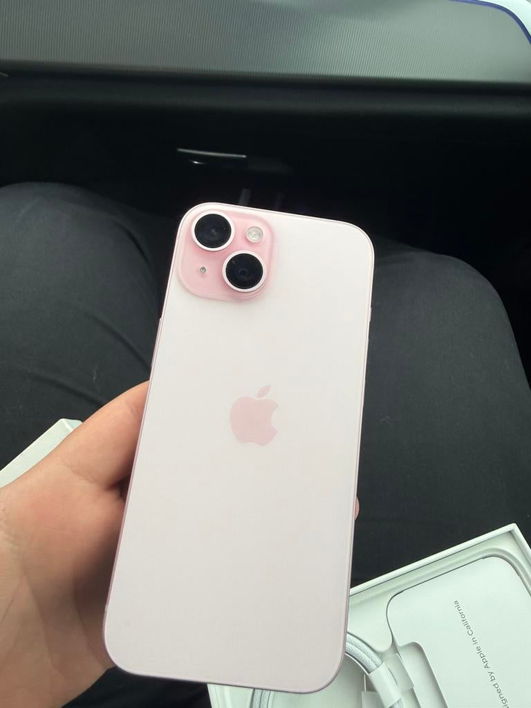 iPhone 15 128 Go ROSE ROSE, Télécoms, Téléphonie mobile | Apple iPhone, Enlèvement, Comme neuf, Rose, IPhone 15