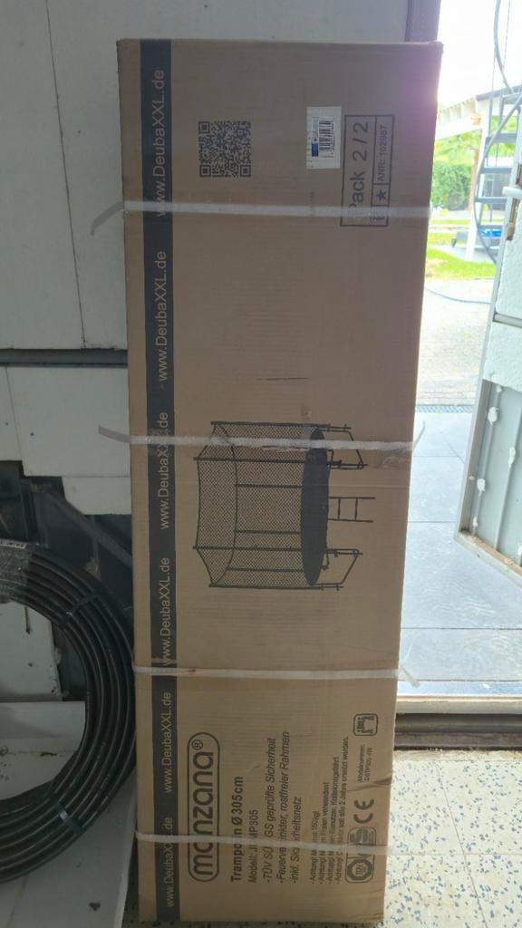 Trampoline net (zonder trampoline) voor trampoline 305 cm, Ophalen