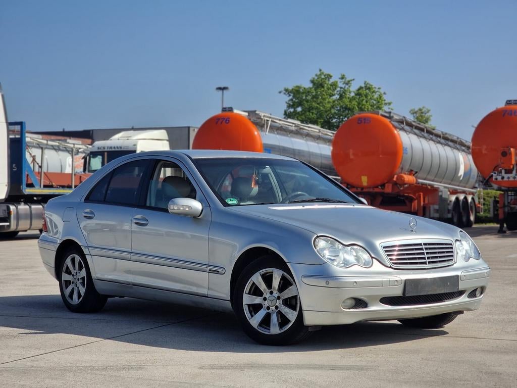 Mercedes c200 kompressor AUTOMAAT 184.000km full option, Auto's, Mercedes-Benz, Bedrijf, Achteruitrijcamera, Apple Carplay, Cruise Control