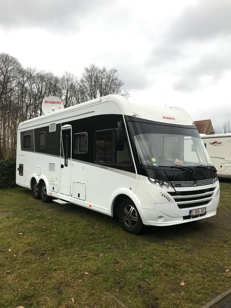 Dethleff xli, Caravanes & Camping, Fiat, Intégral, 8 à 9 mètres, Diesel