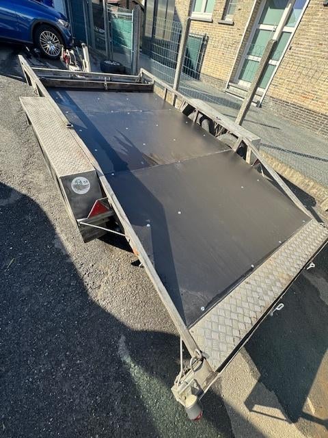 autotrailer, Ophalen, Gebruikt