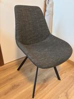 6 grijze eetstoelen, Maison & Meubles, Chaises, Enlèvement, Utilisé, Gris