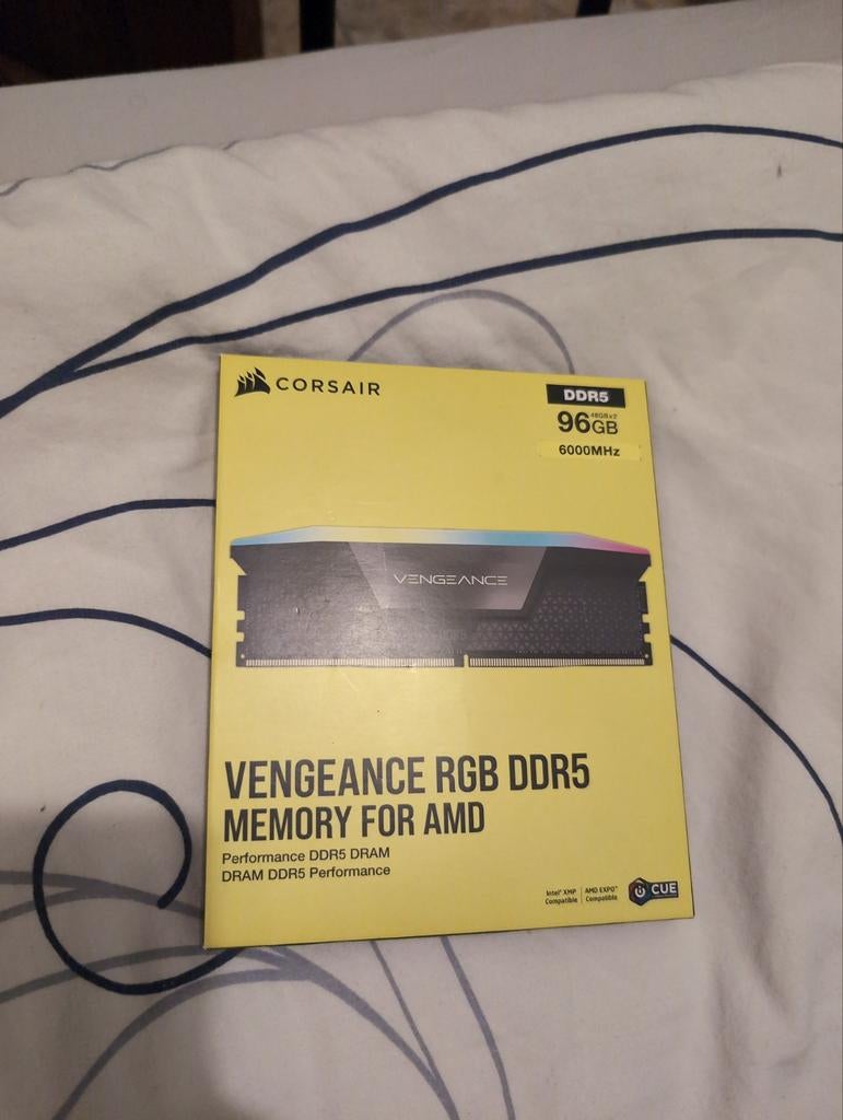 Corsair 2 x 48gb = 96gb DDR5 6000MHZ NEUF, Enlèvement ou Envoi