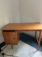 Vintage bureau ‘70, Ophalen, Gebruikt, Hout, Schoolbureau