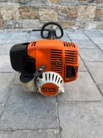 Het indrukken van de STIHL KM130 Combi-motor werkt perfect!, Tuin en Terras, Ophalen