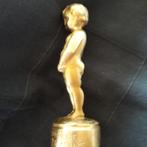 Manneken Pis Ancient Bronze, Antiek en Kunst, Kunst | Beelden en Houtsnijwerken, Overige onderwerpen, Minder dan 20 cm, Ophalen of Verzenden