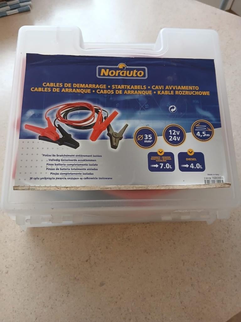 Startkabels 35 mm , 4,5 m (als nieuw), Ophalen of Verzenden