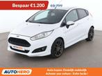 Ford Fiesta 1.0 EcoBoost ST-Line (bj 2017), Auto's, Stof, Gebruikt, Wit, 99 g/km