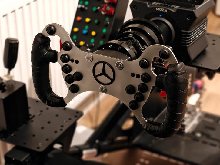 Simracing Stuur, Computers en Software, Joysticks, Gebruikt, Ophalen of Verzenden