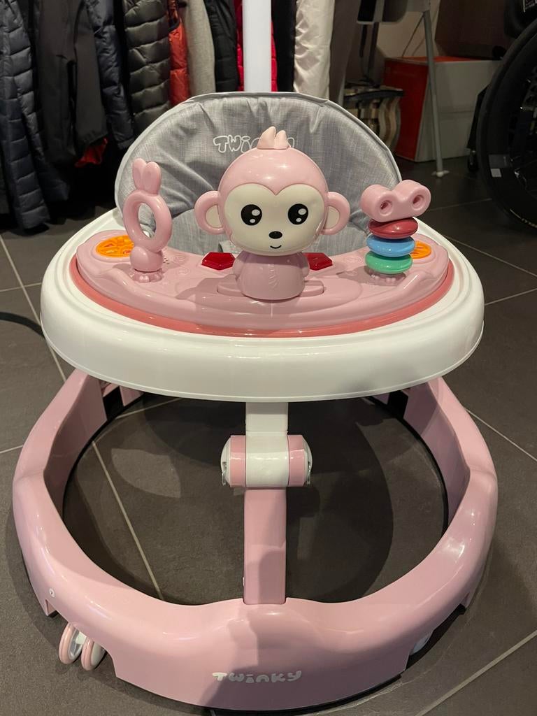 Twinky loopstoel, Kinderen en Baby's, Ophalen, Zo goed als nieuw, Verstelbaar