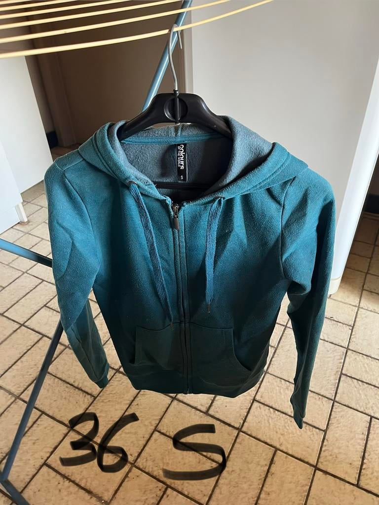 Gilet blauw, Kleding | Dames, Truien en Vesten, Ophalen of Verzenden, Zo goed als nieuw, Maat 36 (S), Blauw