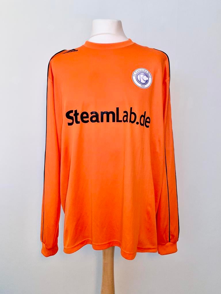 Concordia Basel Football Club 2006-2007 Away #7 match worn, Taille XL, Enlèvement ou Envoi, Utilisé, Maillot