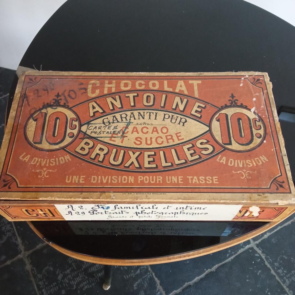 boîte CHOCOLAT ANTOINE, Collections, Enlèvement ou Envoi, Utilisé, Autre, Autres marques