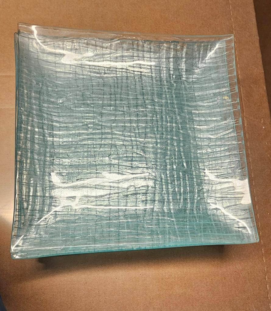 Assiettes en verre, Enlèvement, Verre