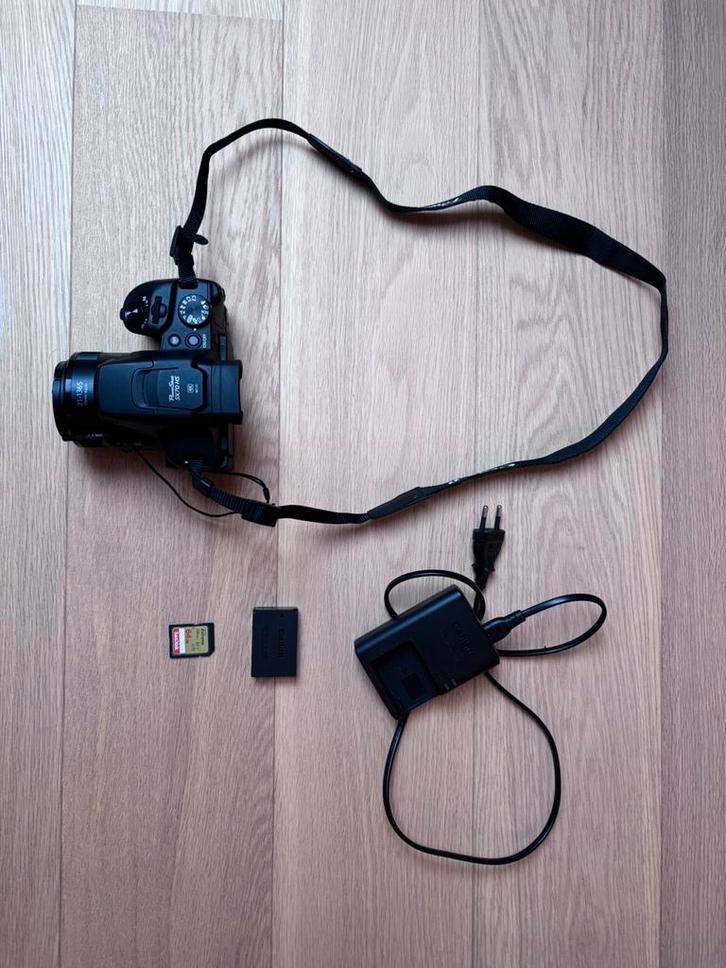 Canon Powershot SX70 HS Black, Audio, Tv en Foto, Fotocamera's Digitaal, Zo goed als nieuw, Compact, Canon, 8 keer of meer, Ophalen