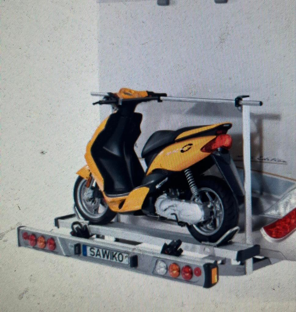 Gouttière et rampe pour moto Sawiko, modèle 3000, 2000 mm, Caravanes & Camping, Enlèvement, Comme neuf