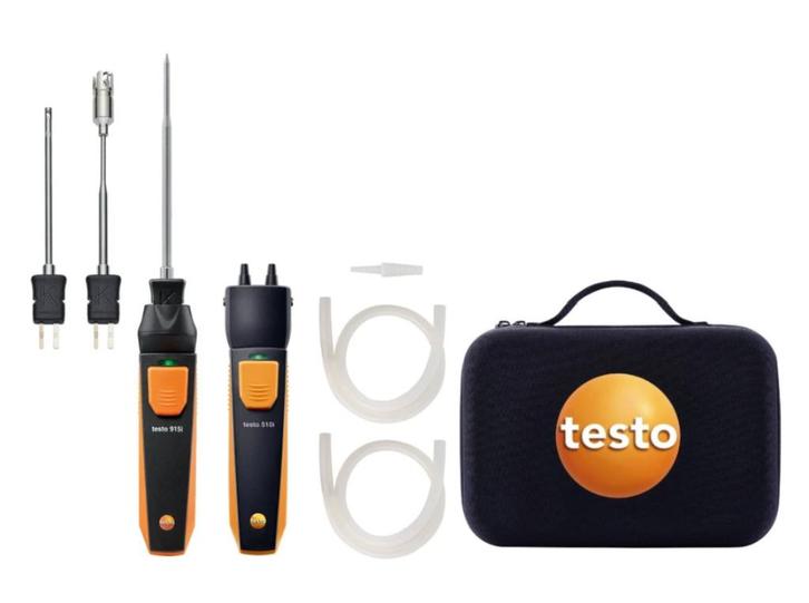 Testo Smart Probes HVAC set - Testo 915i + Testo 510i, Bricolage & Construction, Instruments de mesure, Neuf, Température, Enlèvement ou Envoi