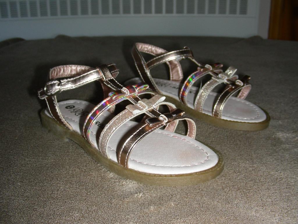 Gouden sandalen, merk : Sprox, maat 29 (zo goed als nieuw), Meisje, Schoenen, Ophalen of Verzenden, Zo goed als nieuw