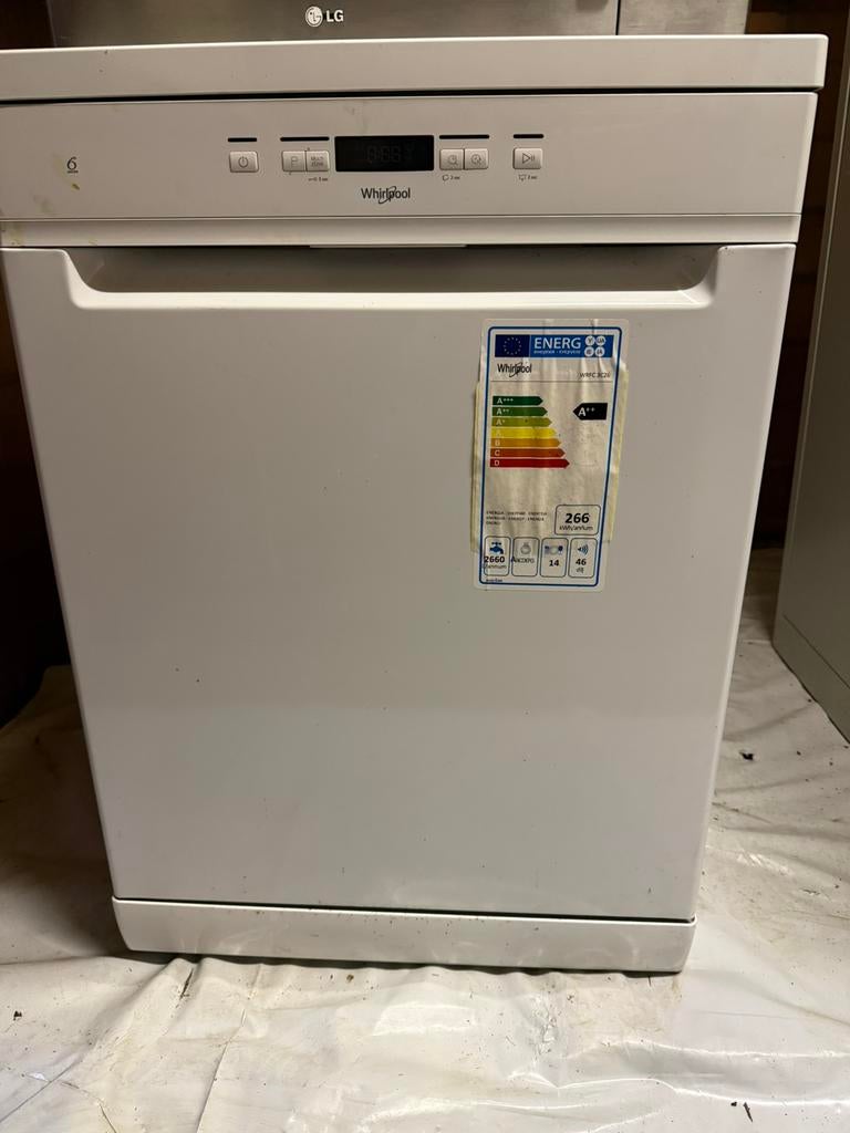 Vaatwasser, Elektronische apparatuur, Vaatwasmachines, Ophalen, 60 cm of meer, Zo goed als nieuw, Kort programma