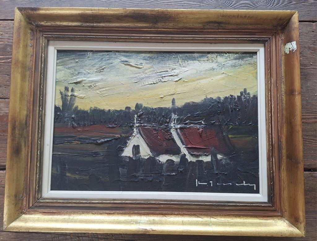 Schilderij Stephaan Tessely, Ophalen of Verzenden