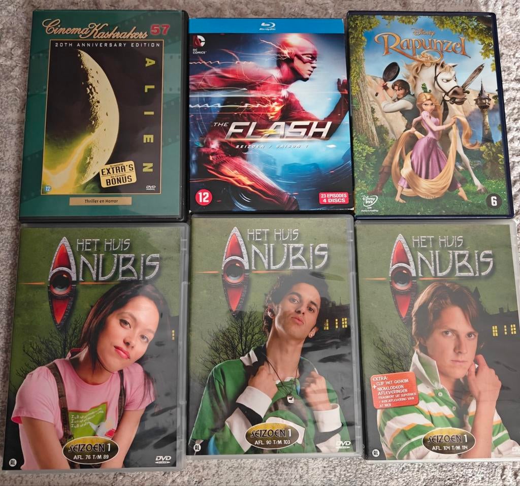 Het huis Anubis+extra dvds, Cd's en Dvd's, Vanaf 12 jaar, Ophalen of Verzenden, Gebruikt, Science Fiction en Fantasy