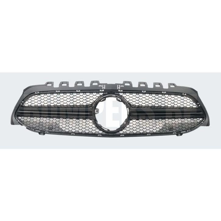 Grill Hoogglans Zwart Radiatorgrille AMG-look Mercedes A-Kla, Auto-onderdelen, Overige Auto-onderdelen, Gebruikt, 6 maanden garantie