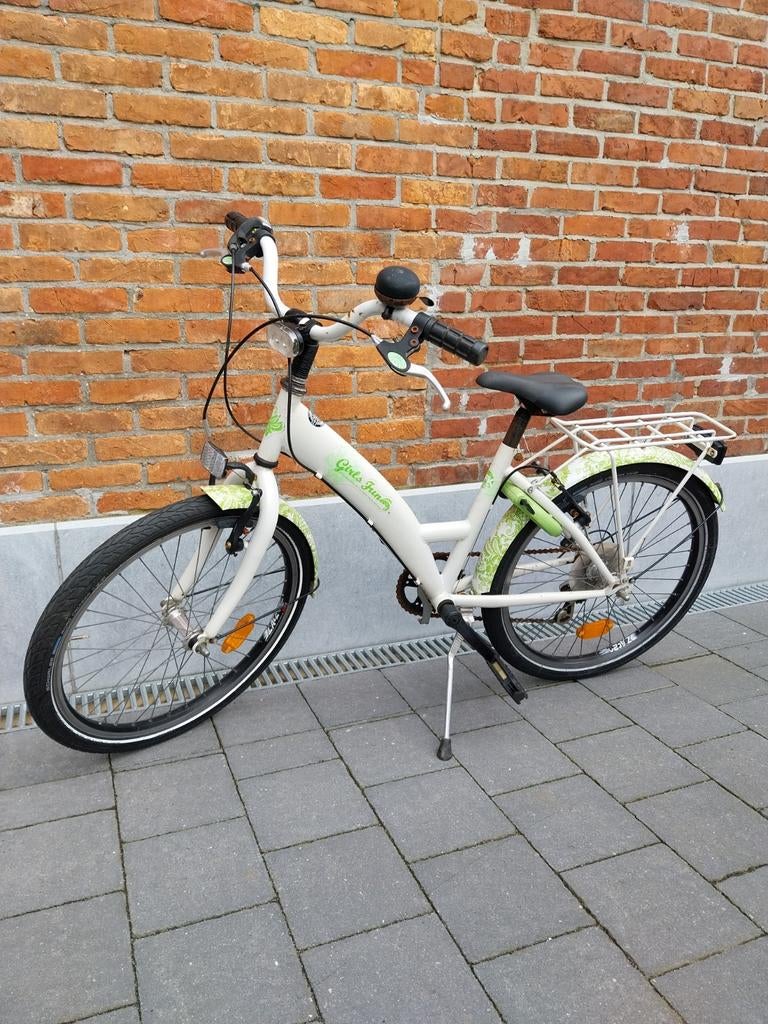 Meisjesfiets 22 inch, Vélos & Vélomoteurs, Vélos | Filles, Enlèvement, Utilisé, 22 pouces, Vitesses