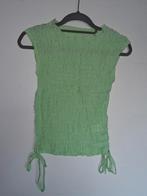 Top stretch vert M, Sans manches, Taille 38/40 (M), Comme neuf, Vert