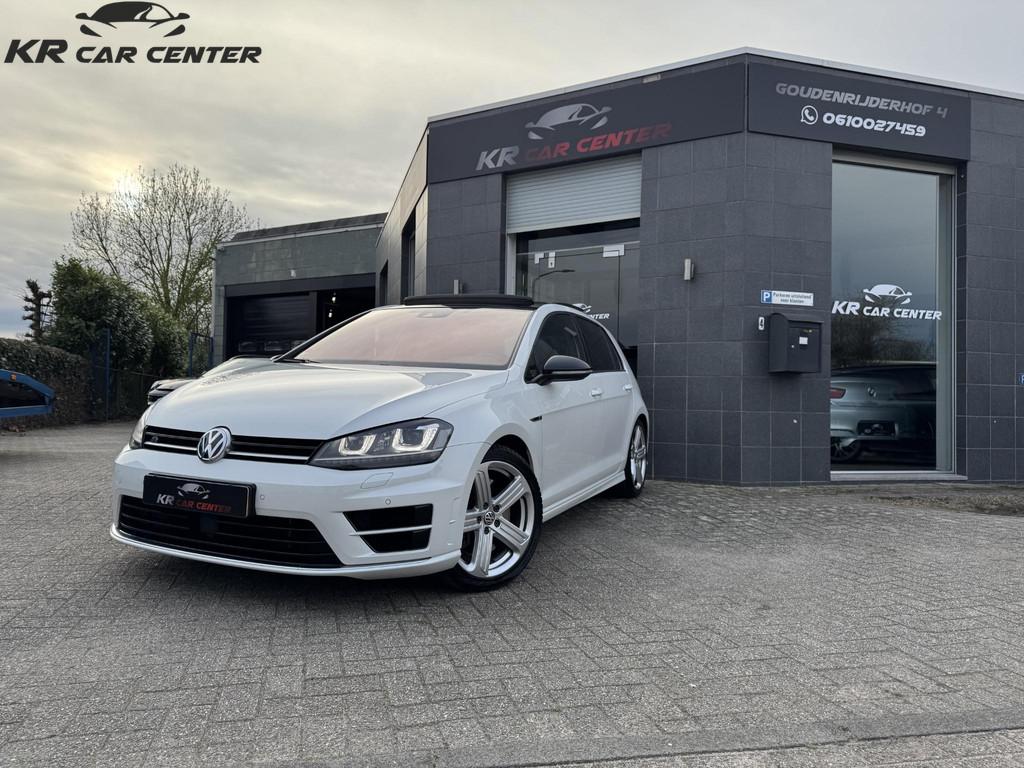 Volkswagen Golf 2.0 TSI R 4Motion PANO-KEYLESS-LEDER-ACC-DCC, Autos, Volkswagen, Cuir, Achat, Cruise Control, Euro 6