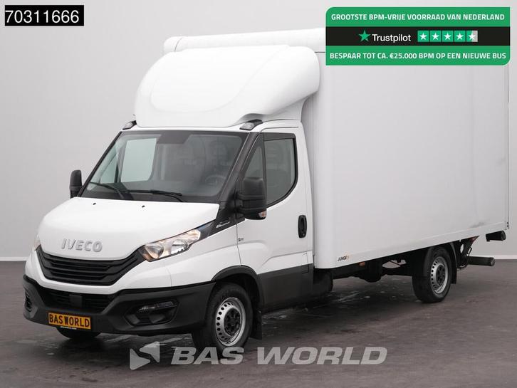 Iveco Daily 35S16 Laadklep Automaat Bakwagen 160PK Airco Cam, Auto's, Bestelwagens en Lichte vracht, Bedrijf, Te koop, Achteruitrijcamera