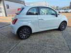 Fiat 500 1.0 Hybrid, Auto's, Voorwielaandrijving, 4 zetels, Leder en Stof, Wit