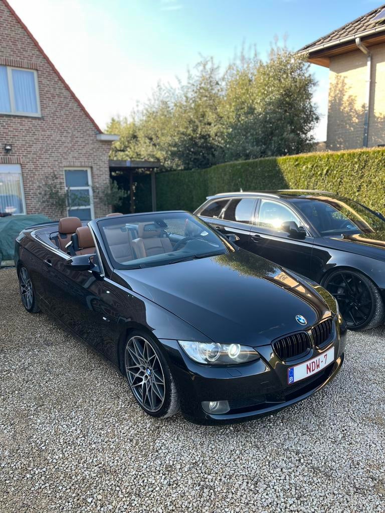 bmw e93 320i, Auto's, BMW, 4 zetels, 4 cilinders, Cabriolet, Zwart