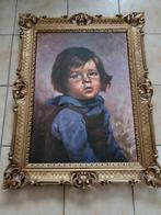 Retro kader, Huis en Inrichting, Woonaccessoires | Lijsten, Ophalen, Kunststof, Zo goed als nieuw, 75 cm of meer