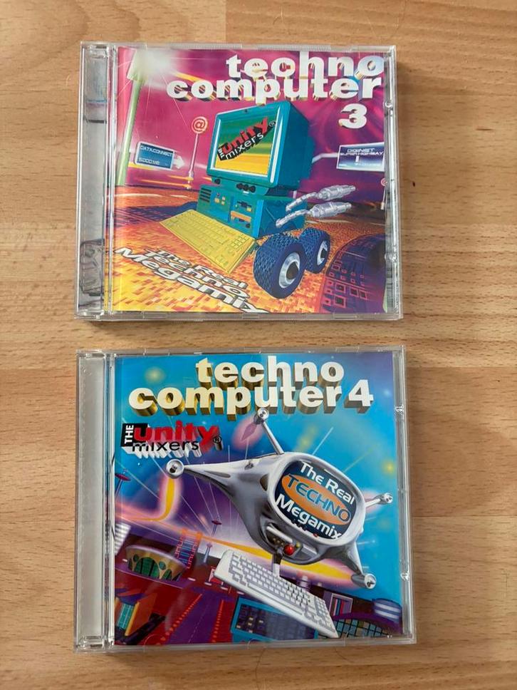 Techno computer 3 & 4 the unity mixers, CD & DVD, CD | Dance & House, Enlèvement ou Envoi