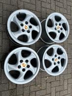 Porsche replica 7,5 en 9 x 17 steek 5x130, Auto-onderdelen, Banden en Velgen, Gebruikt, Velg(en), 17 inch, Ophalen of Verzenden