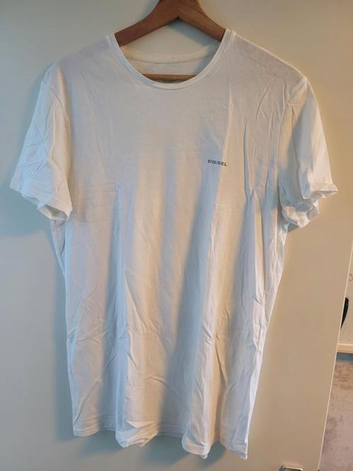 Diesel t-shirt XL zgan, Kleding | Heren, T-shirts, Zo goed als nieuw, Maat 56/58 (XL), Wit, Ophalen of Verzenden