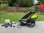 Thule Chariot Cab 2 fietskar + accessoires, Fietsen en Brommers, Ophalen, Kinderkar, Thule, Opvouwbaar