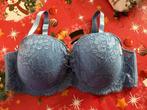 Nieuwe soort blauw kleurige BH - Maat 100C, Kleding | Dames, Ondergoed en Lingerie, Ophalen of Verzenden, Blauw, BH