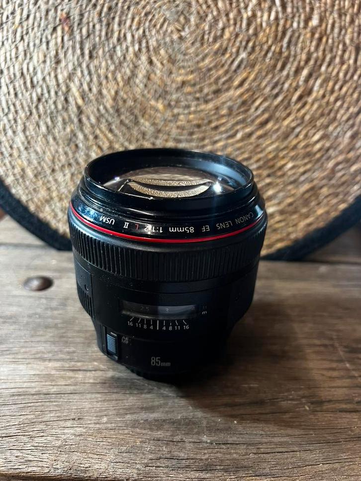 Canon EF 85 mm f/1,2L II USM, TV, Hi-fi & Vidéo, Photo | Lentilles & Objectifs, Comme neuf, Enlèvement ou Envoi