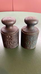 Vintage weegschaal gewichten, Ophalen