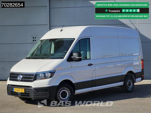 Volkswagen Crafter 102pk L3H3 Navi Trekhaak Airco Cruise Cam, Auto's, Bestelwagens en Lichte vracht, Bedrijf, Te koop, Achteruitrijcamera