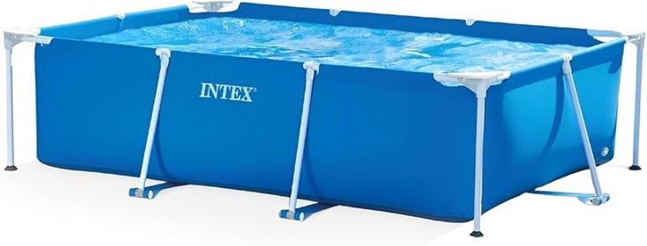Intex Metalen frame rechthoekig Zwembad GRATIS VERZENDING, Tuin en Terras, Zwembaden, Nieuw, Overige typen, Rechthoekig, Verzenden