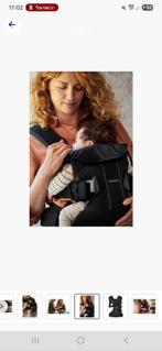 Babybjörn one draagzak zwart, Kinderen en Baby's, Ophalen, Gebruikt, Draagzak