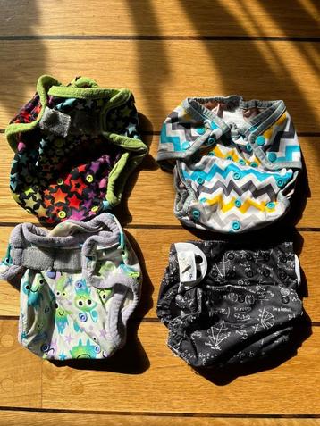 4 overbroekjes voor wasbare luiers (Petit Lulu, Rumparooz) beschikbaar voor biedingen