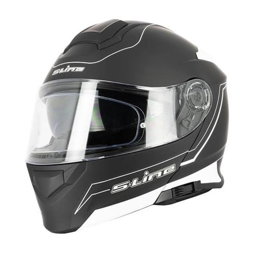 DUAL FACE S550 modulaire helm met dubbel scherm en pinlock -, Motoren, Kleding | Motorhelmen, Nieuw met kaartje, Ophalen of Verzenden
